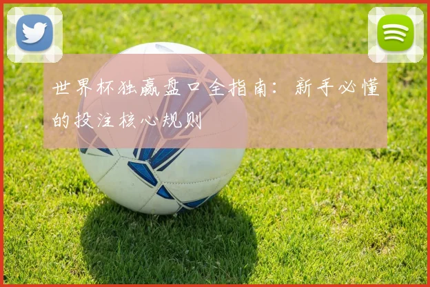 世界杯独赢盘口全指南：新手必懂的投注核心规则